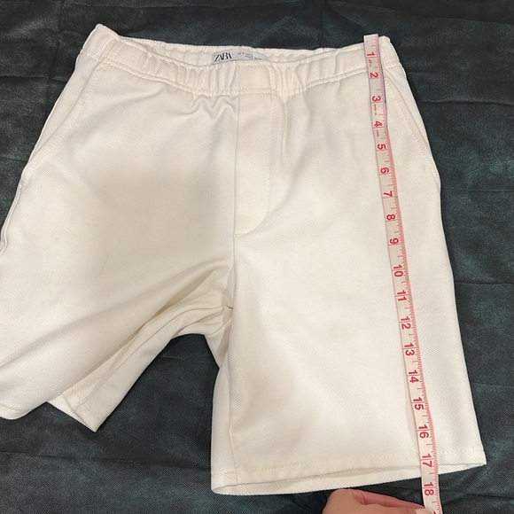 🔥Zara White Shorts with Elastic Waistband🔥 - Picture 7 of 8